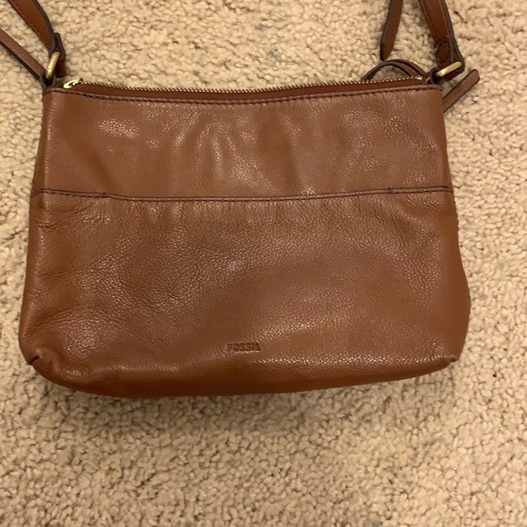 Fossil brown crossbody - Picture 3 of 4